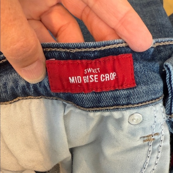 Lucky Brand Women’s Mid Rise Skinny Crop Size 6/28R - Picture 8 of 10